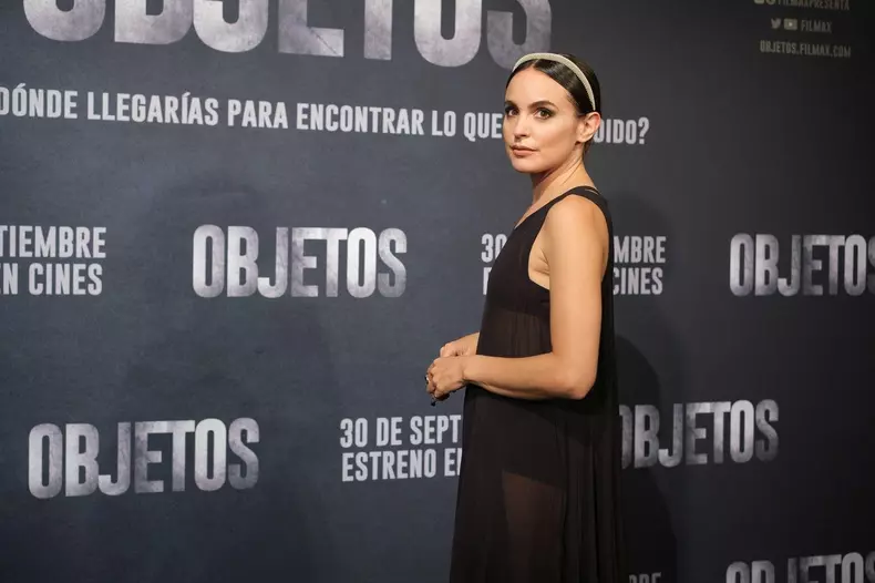 Madrid, Spain. 28th Sep, 2022. Veronica Echegui attends premier photocall the "Objetos" at the Callao cinema in Madrid. Credit: SOPA Images Limited/Alamy Live News