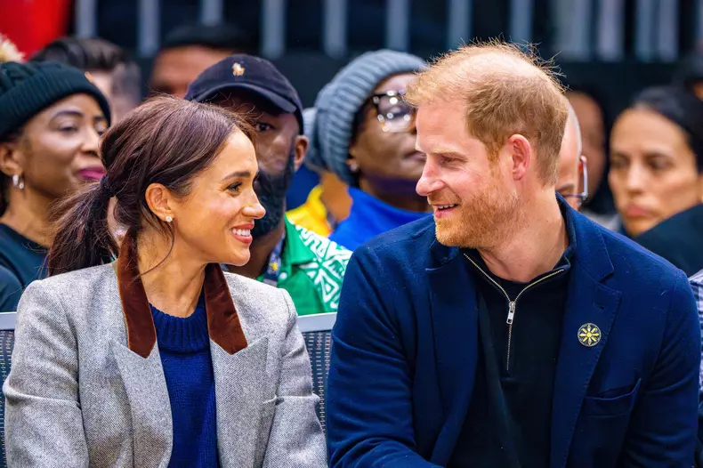 Prince Harry And Meghan Markle Attend Wheelchair Basketball At Vancouver Convention Centre During Invictus Games 2025, Day 2 - 9 Jan 2025