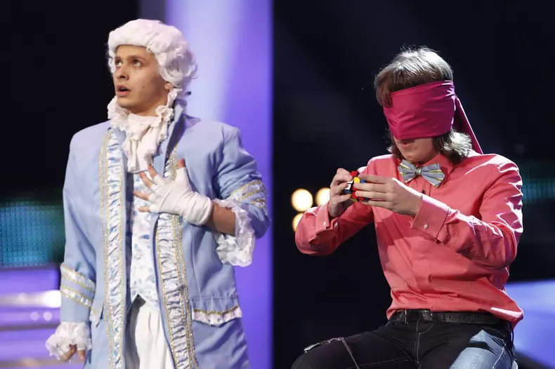 cristian leana pe scena