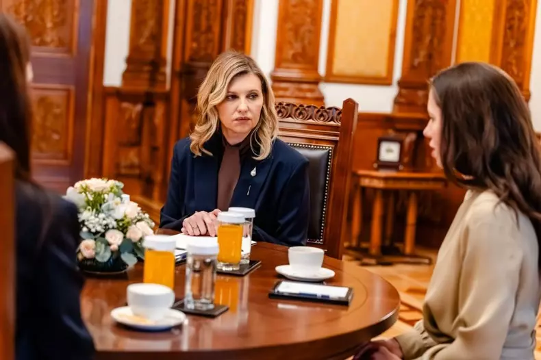 Mirabela Grădinaru și Olena Zelenska s-au întâlnit la Cotroceni (4)