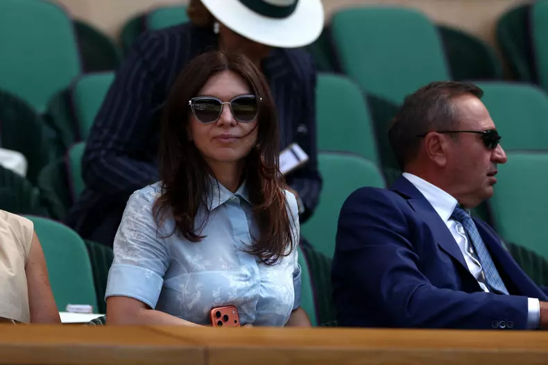 Simona Halep și Dorin Mateiu, presupusul iubit, prima apariție împreună, la finala Wimbledon 2026 (2)