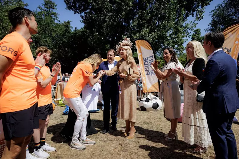 Queen Máxima Opens Worldpride 2026, Amsterdam, The Netherlands - 25 Jul 2026