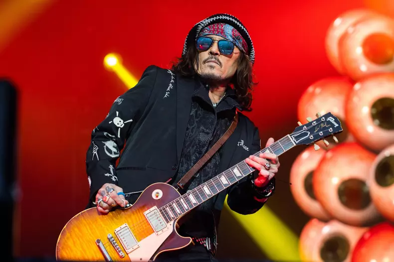 Hollywood Vampires perform live in Scarborough