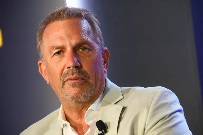 Patrice Lapoirie - Kevin Costner lors du festival "Cannes Lions International Festival of Creativity" à Cannes