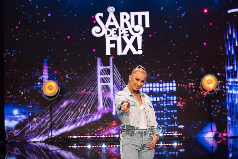 Ana-Maria Prodan și Jean de la Craiova, invitați speciali la Săriți de pe fix!, 12 octombrie 2023. Primele imagini