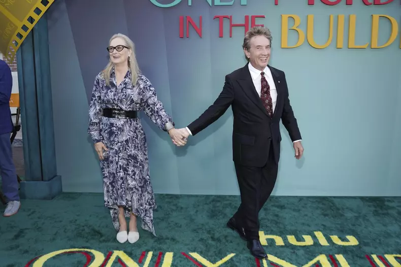 Meryl Streep și Martin Short, la premiera sezonului 4 din „Crime în imobil” 