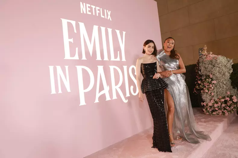 Emily In Paris Season 4 Part 1 LA Premiere