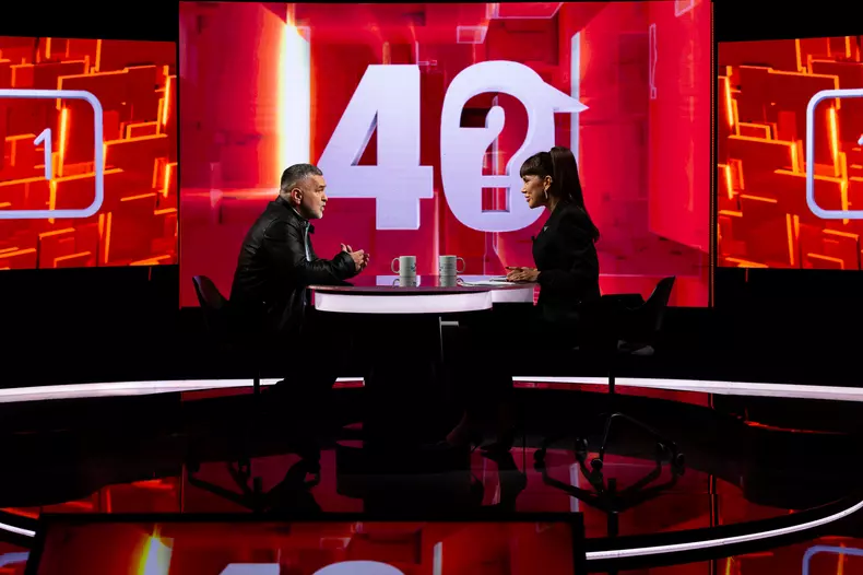 Leonard Doroftei la 40 de intrebari cu Denise Rifai (1)