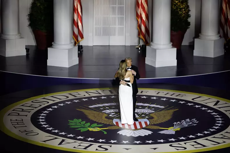 Newly-Sworn In President Donald Trump Attends Inaugural Balls