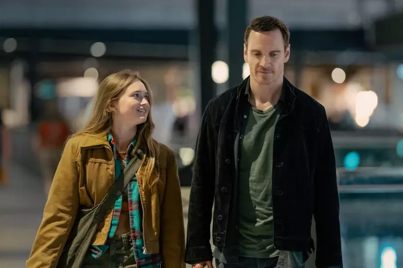Michael Fassbender in “The Agency”