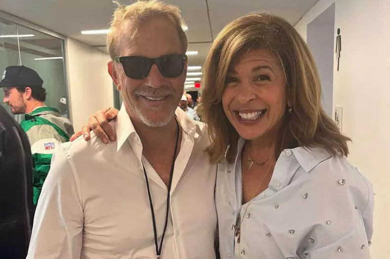 Hoda Kotb și Kevin Costner, o posibilă povești de dragoste 