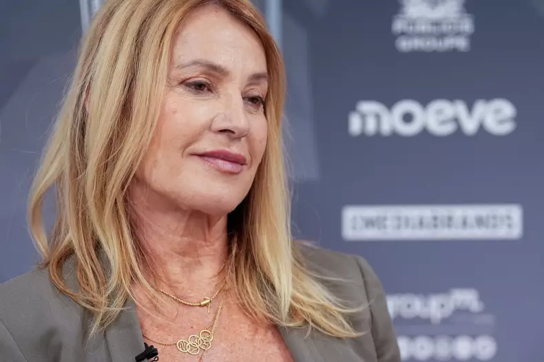 Nadie Comaneci interview portraits, Madrid, Spain - 17 Nov 2025