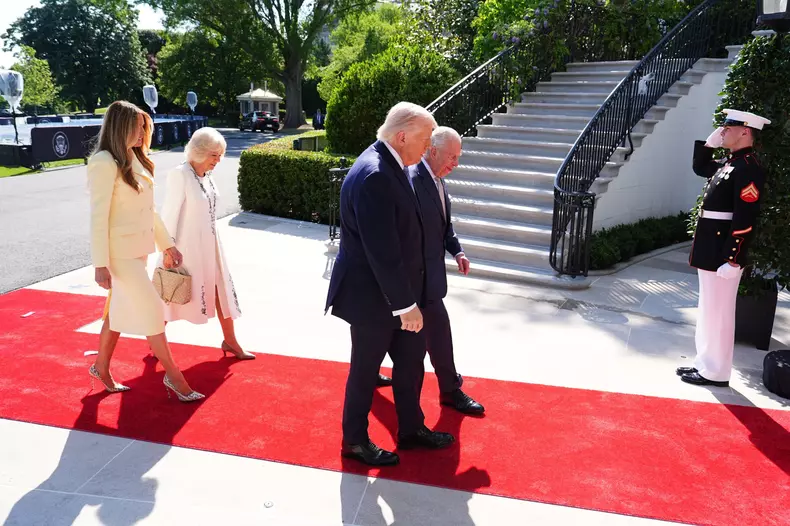 British royal couple visits the USA