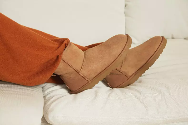 Le mannequin Iman Bowie dans la nouvelle campagne de UGG