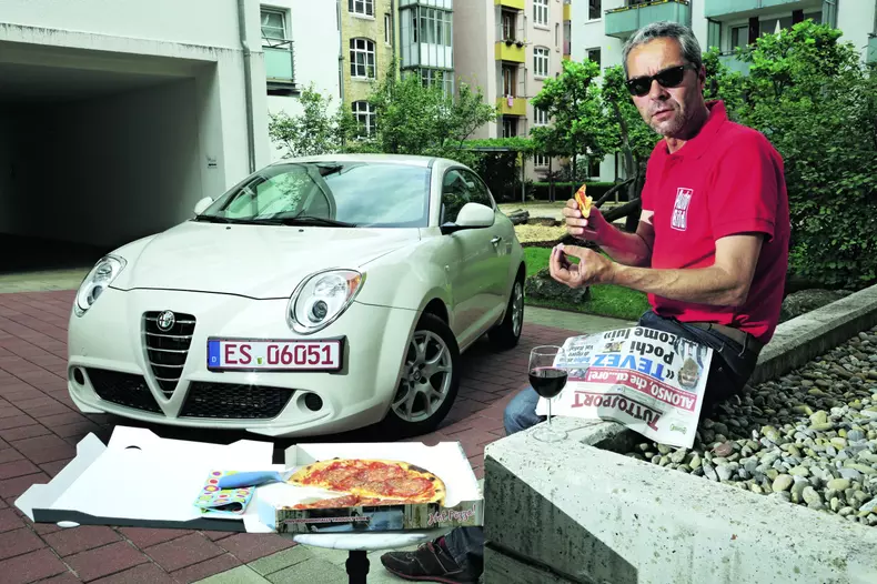 AUBI – Gebrauchtwagen Alfa Romeo MiTo, weiss – Foto vom 02.07.2013