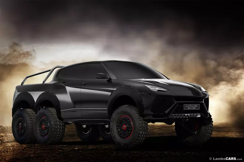 lamborghini urus 6×6