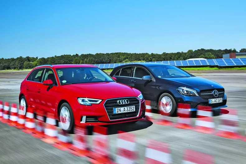 Audi A3 vs Mercedes Clasa A