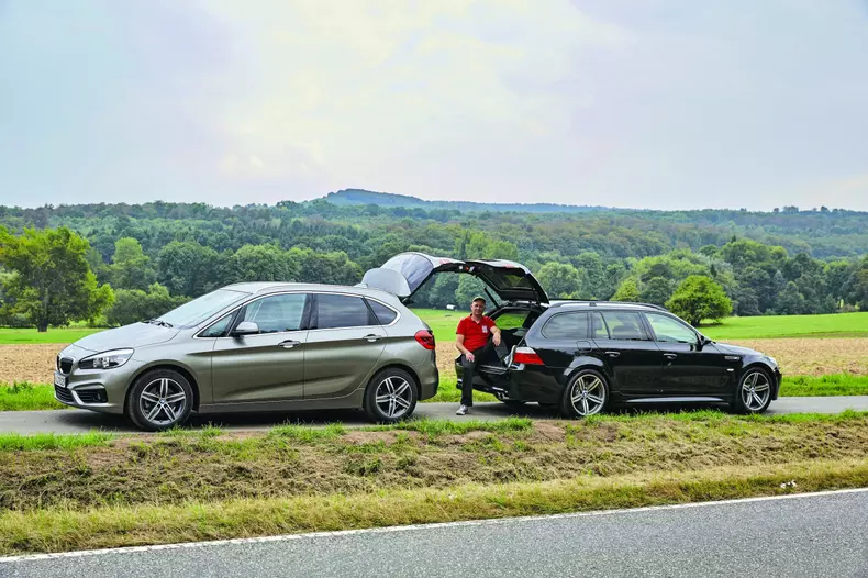BMW 218i vs M5 Touring