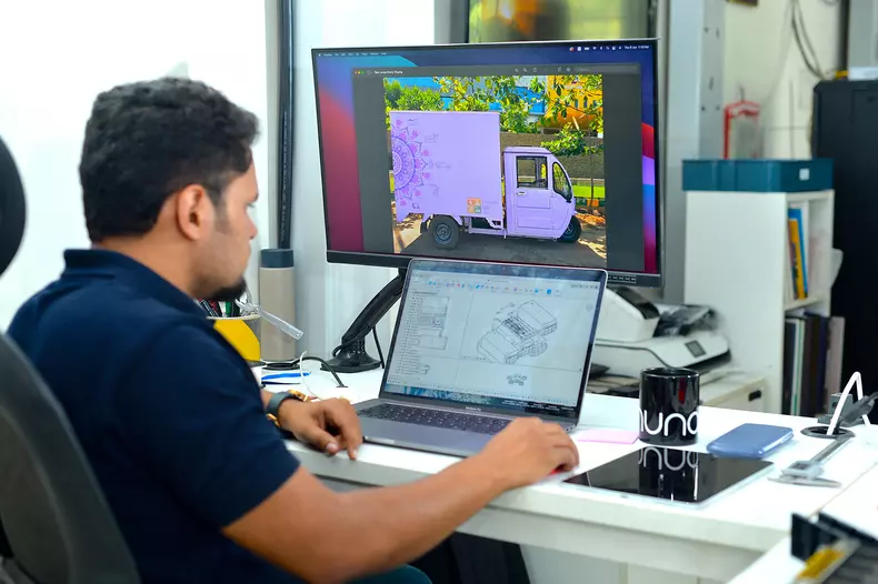 Second-life use: Audi e-tron battery modules power electrify ric