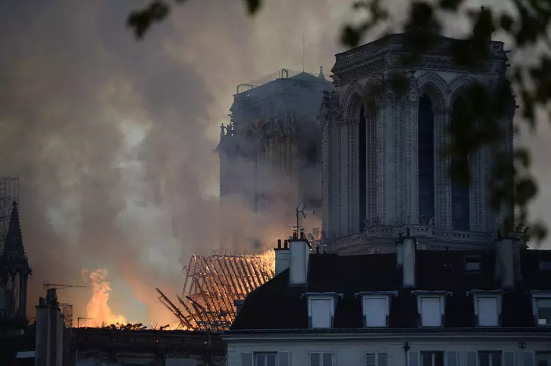 Incendiu la catedrala Notre-Dame din Paris