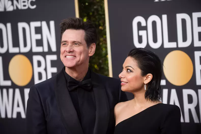 Jim Carrey și Ginger Gonzaga