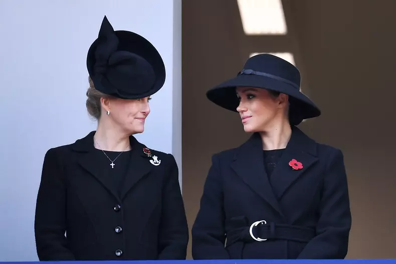 Meghan Markle și contesa de Wessex