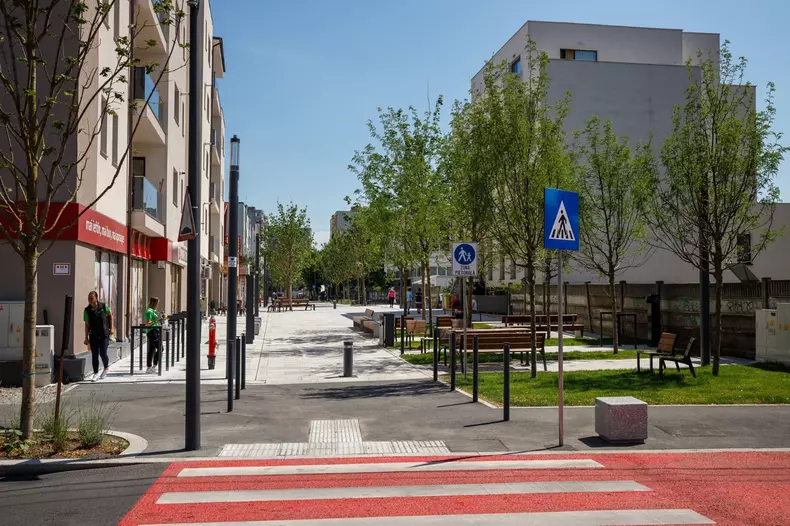 Prima stradă smart din România