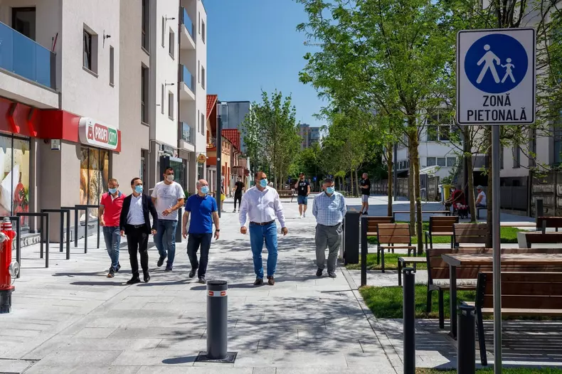 Prima stradă smart din România