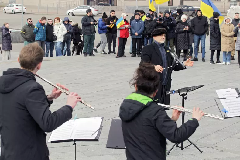 Non Exclusive: Free Sky concert in Maidan Nezalezhnosti