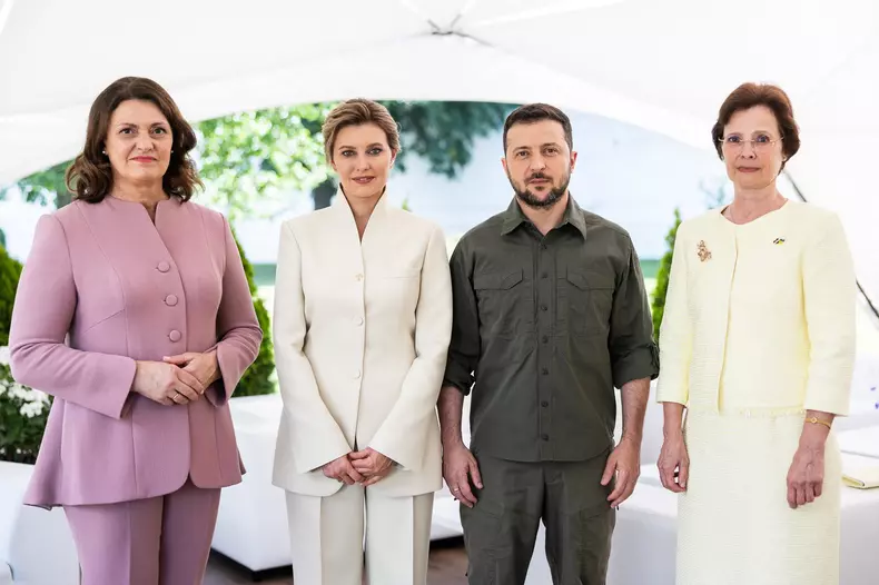 President Zelenskyy Participates The Second Summit Of First Ladies And Gentlemen