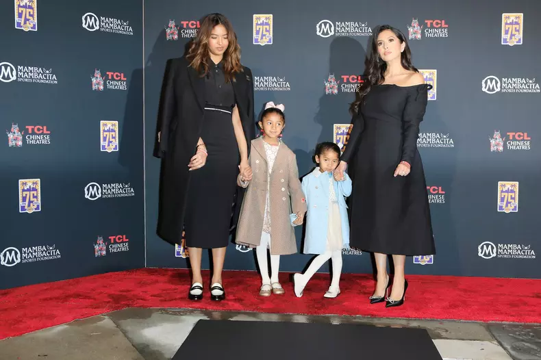 Unveiling of hand and foot prints of Kobe Bryant at the TCL Chinese Theatre IMAX forecourt