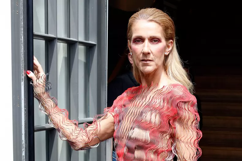 Celine Dion Seen Out And About In Paris