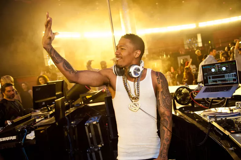 Nick Cannon DJ set at Drai's Nightclub in Las Vegas, NV