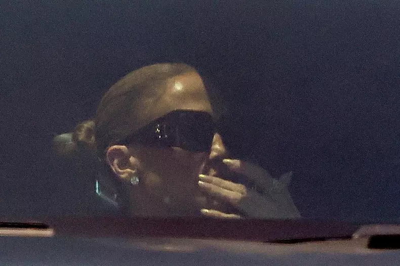 *EXCLUSIVE* Jennifer Lopez Spotted Ringless in LA Traffic after Lunch in LA
