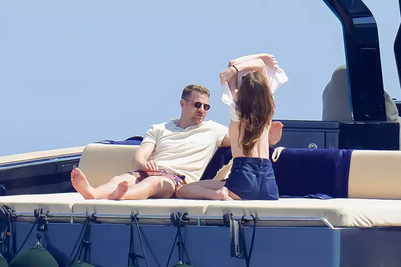 PREMIUM EXCLUSIVE: Ooh La La! Phoebe Dynevor puts on a sizzling display for fiancee Cameron Fuller as the loved-up couple make the most of the sunshine in the South of France