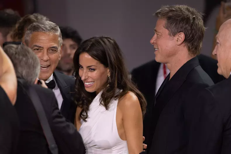 Italy: Wolfs - Red Carpet - The 81st Venice International Film Festival - News