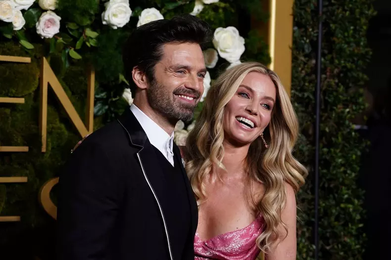 Annabelle-Wallis-Sebastian Stan--petrecere-Globurile-de-aur-profimedia