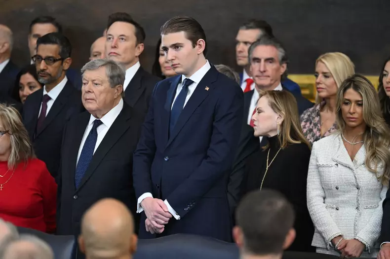 Trump and Vance Swearing-In Ceremony - USA