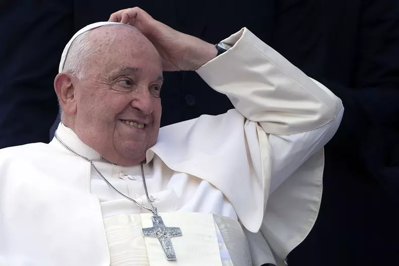 Pope Francis has died on Easter Monday aged 88 at the Vatican **FILE PHOTOS**