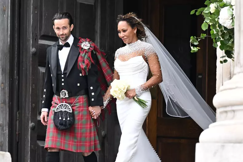 The Wedding Of Mel B And Rory McPhee At St Paul'S Cathedral