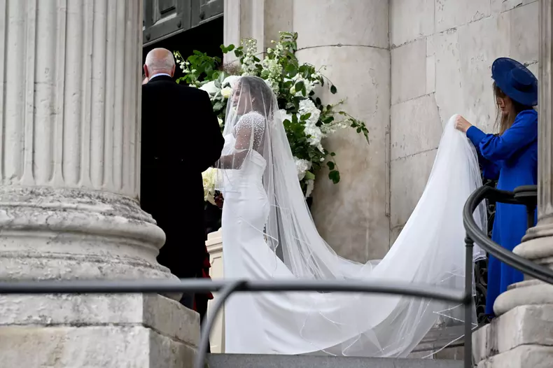 The Wedding Of Mel B And Rory McPhee At St Paul'S Cathedral
