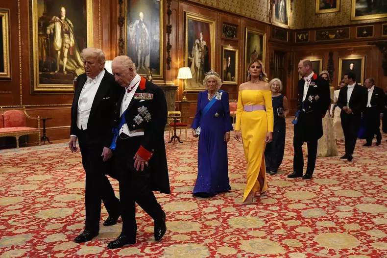 President Trump State Visit To The UK