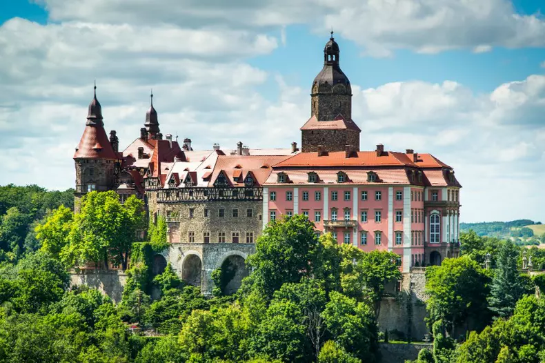 10. Castelul Ksiaz, Polonia