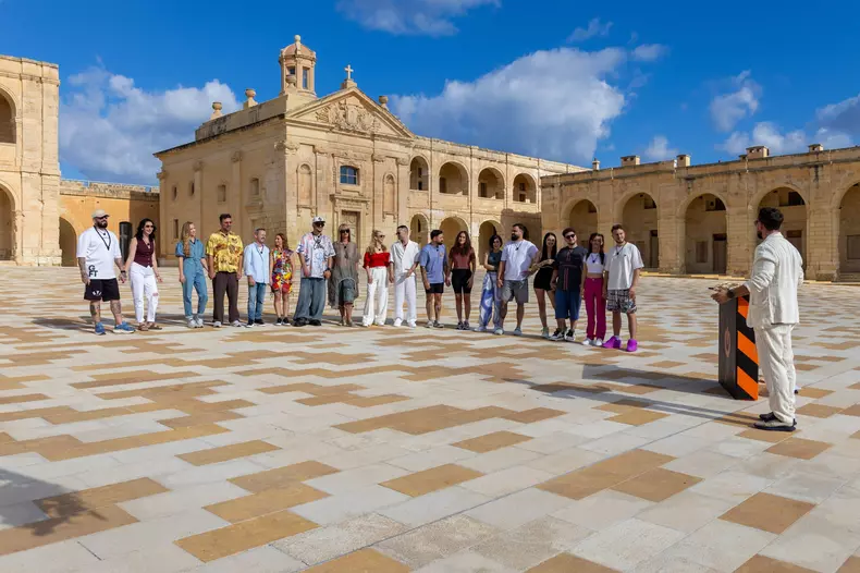 Intrarea concurenților - Fort Manuel (2)