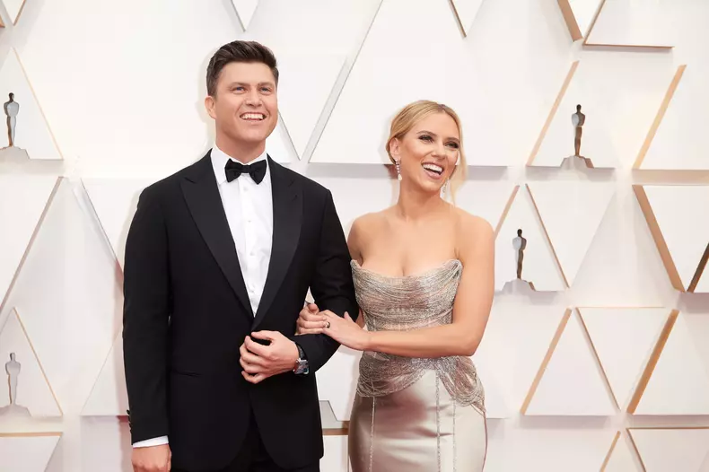 FILE PHOTO...Scarlett Johansson marries Colin Jost