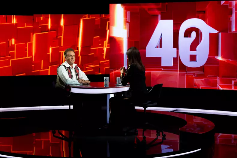 Constantin Enceanu, la 40 de întrebări cu Denise Rifai