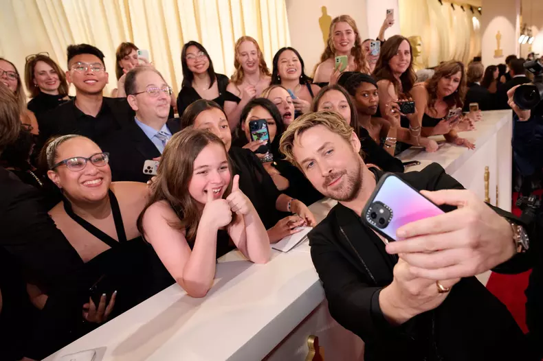 Ryan Gosling, la cea de-a 96-a ediție a Premiilor Oscar la Hollywood