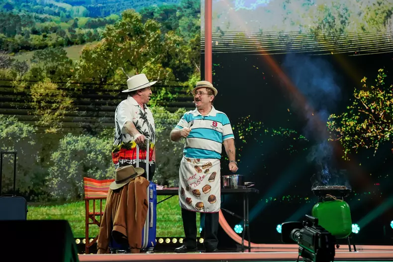 Romică Țociu și Cornel Palade, la iUmor, ediția din 28 aprilie 2024