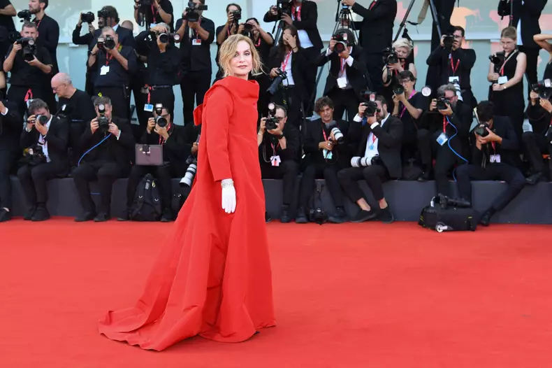 Isabelle Huppert, la Festivalul de Film de la Veneția 2024