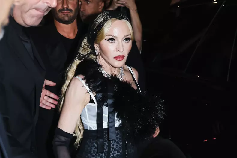 Madonna Celebrity Sightings During The Milan Women's Fashion Week Spring/Summer 2025 In Milan, Italy - 22 Sep 2024